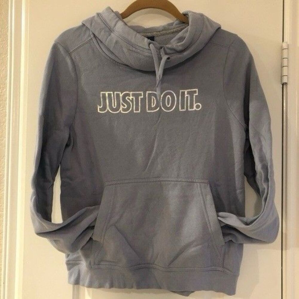 Women’s Small NIKE Just Do It Funnel Neck Pullover